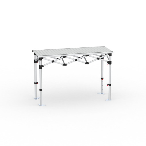 Falttisch Aluminium 150 x 55 cm