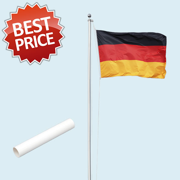 Kunststoffbodenhülse mit Deutschlandfahne kaufen