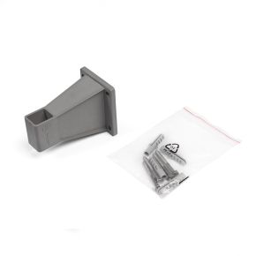 Wandhalter für Seitenmarkise, silbergrau