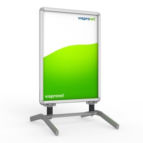 Kundenstopper Outdoor 2 mit Standfuß
