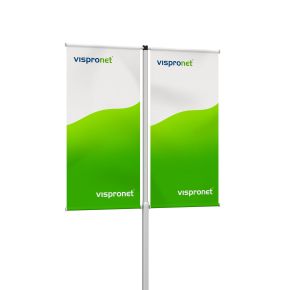 Hissfahne mit T-Pole® 300