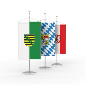 Bundesländer Flaggen als Tischbanner