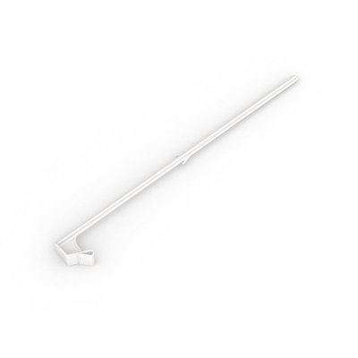 Fahnenhalter für Autofahnen, Länge 43 cm, 5er-Set