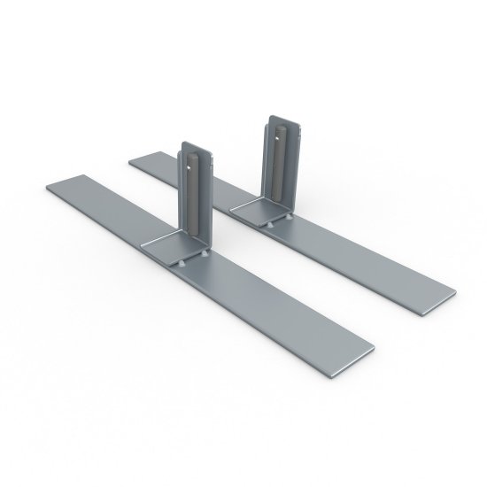 Eckfuß - 2er-Set, für Kederrahmen flex, 