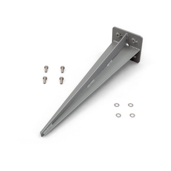 Erdnagel 460 mm/115 x 115 mm für Seitenmarkise, silbergrau 