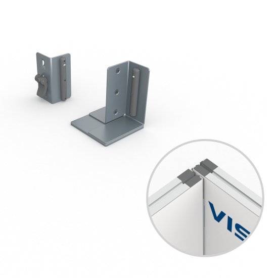 Zubehör-Set Innenecke links - Kederrahmen flex