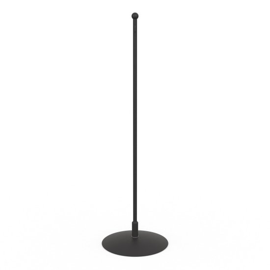 Tischbannerständer Metall, schwarz, Höhe 30 cm