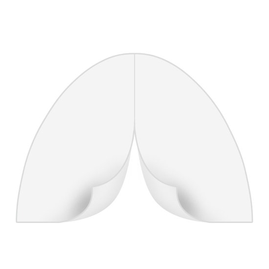 Wand Eventzelt Air mit Eingang durch Reißverschluss, weiß