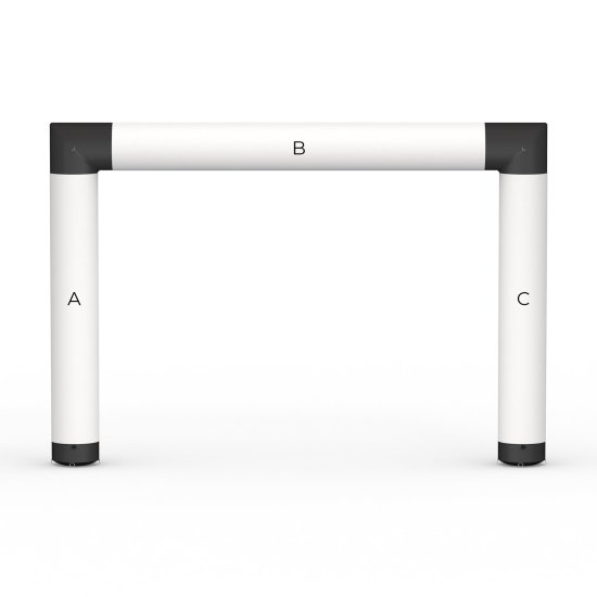 Wechselbanner einzeln, für Eventbogen Air Basic (Breite 4,50 m)