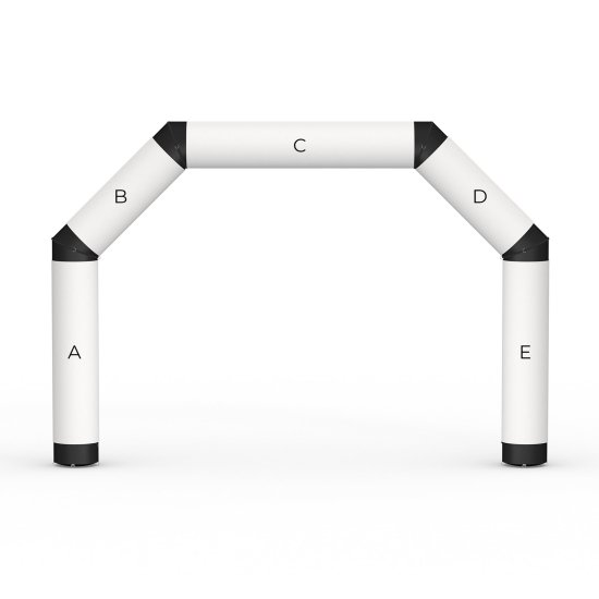 Wechselbanner einzeln, für Eventbogen Air Basic (Breite 6,50 m)