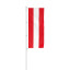 Nationalfahnen: Fahne im Hochformat für Ausleger, Österreich