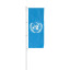 Sonderfahnen: Fahne im Hochformat, für Ausleger, UN