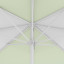 Sonnenschirm / Kleinschirm mit Kurbel, Ansicht Schirmkrone von unten 