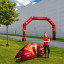 Eventbogen Air & Halfmoon Banner - perfekte Kombi für Sportveranstaltung