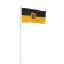 Fahne im Querformat, Baden-Württemberg