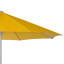 Großschirm Select F: Segmentabschluss farblich passend zur Schirmfarbe