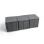 Flatcube Dreisitzer