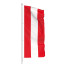 Nationalfahnen: Fahne im Hochformat, Österreich