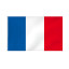 Nationalfahnen: Fahne im Querformat, Frankreich