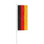 Nationalfahne Deutschland mit Fahnen-Presenter Select