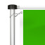 Mobiler Fahnenmast T-Pole® 200, Mastkopf mit drehbarem Ausleger (Länge 120 cm)
