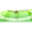 Uhr aus Acrylglas: hochglänzend, polierte Kanten, exklusive Tiefenwirkung