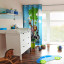 Dekoidee für's Kinderzimmer - ein selbst gestalteter Vorhang 