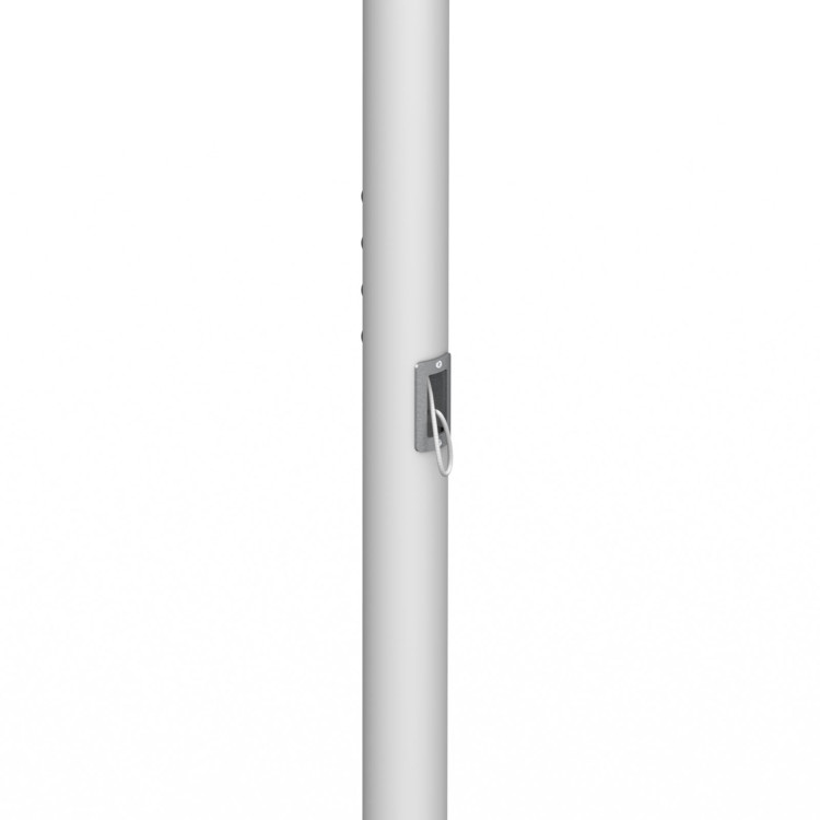 Alu-Rohr mit Durchmesser 25 mm für Tischbanner