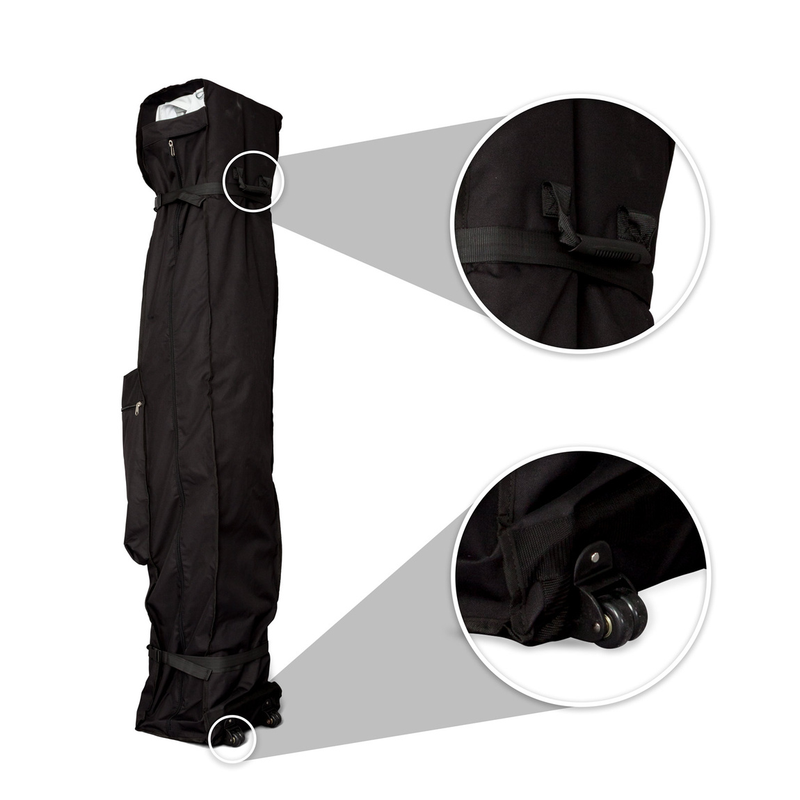 Nicht vergessen: Trolleytasche separat mitbestellen