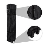 Trolleytasche Basic: mit Haltegriff und 2 Rollen für den leichten Transport