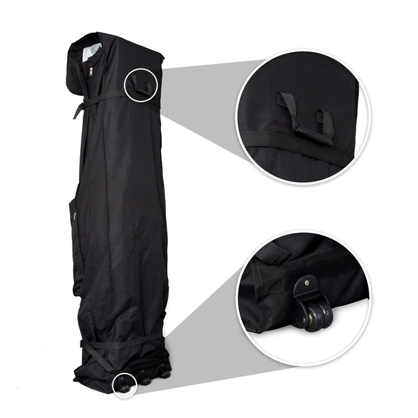 Trolleytasche Basic: mit Haltegriff und 2 Rollen