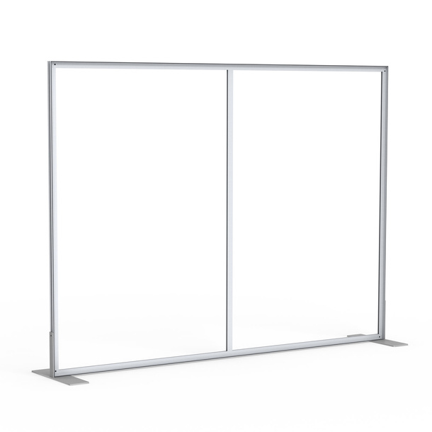 Rahmen: Größe 400 x 200 cm mit 2 Seitenfüßen, 1 Stützprofil