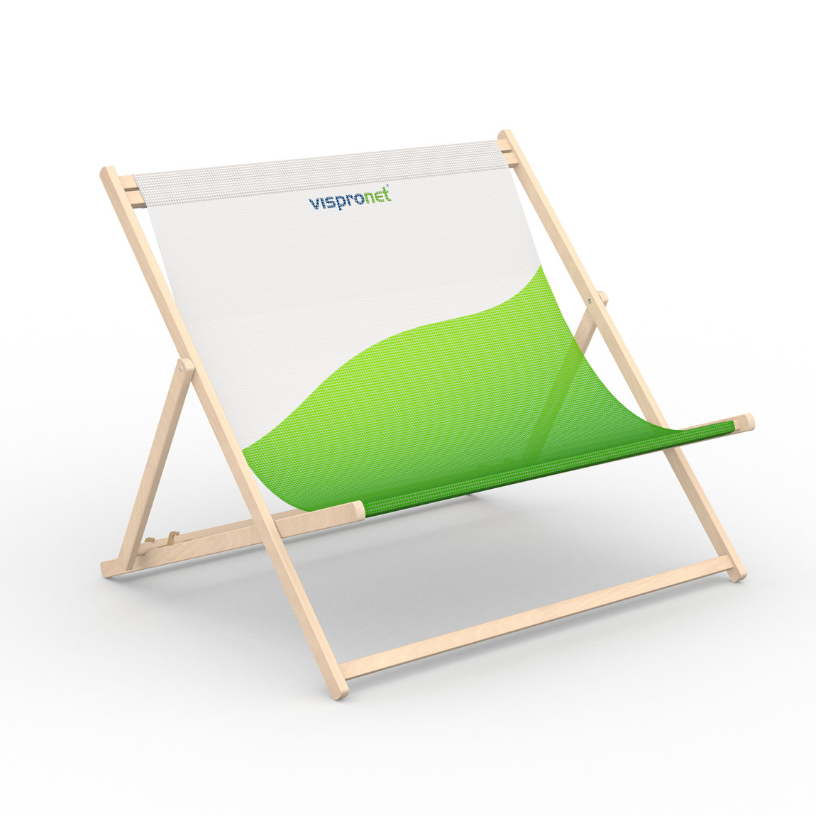 Doppelliegestühle Holz, ohne Armlehne