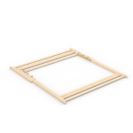 Liegestuhl ohne Armlehne, Gestell