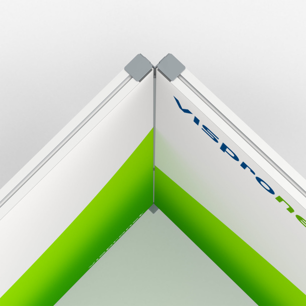 Kederrahmen flex, Detail: 90° Verbindung