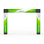 Eventbogen Air, mit 3 Bannern (B lang)