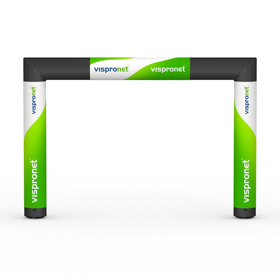 Eventbogen Air Basic, komplett mit 3 auswechselbaren Bannern (B kurz)