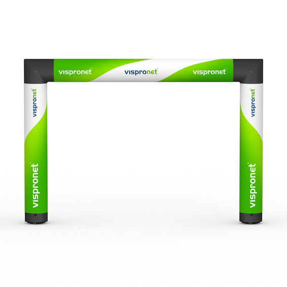 Eventbogen Air Basic, komplett mit 3 auswechselbaren Bannern (B lang)