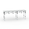 Falttisch Aluminium 250 x 55 cm