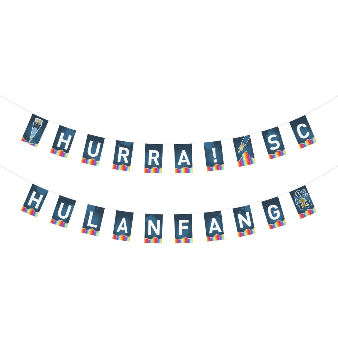 Schriftzug: SCHULANFANG