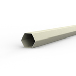 sehr stabiles Sechskantprofil: pulverbeschichteter Stahl (ø 40 mm/1 mm)