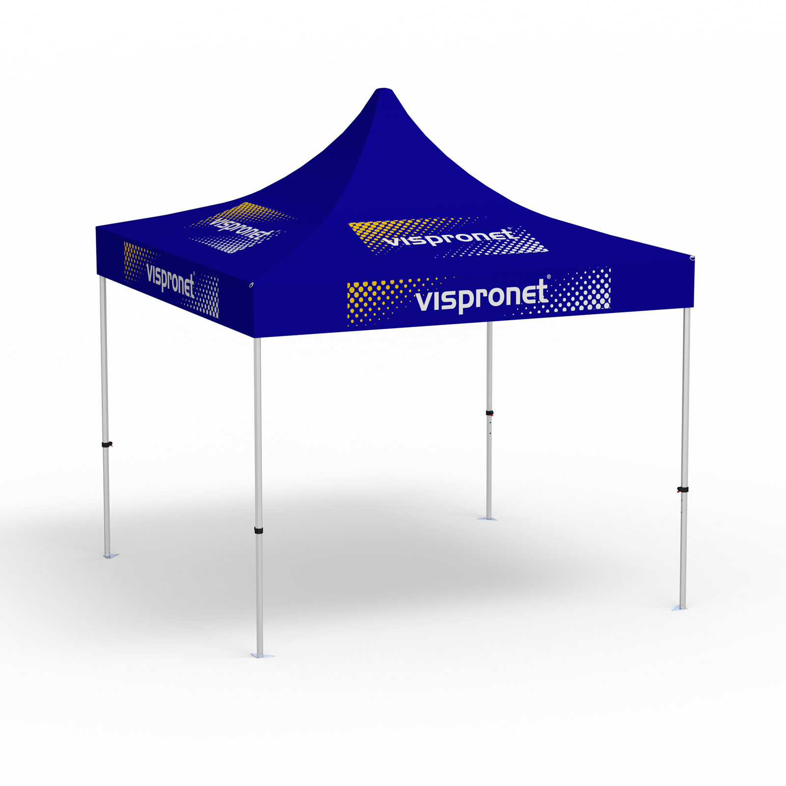 perfekte Ergänzung zum Faltpavillon mit Logodruck