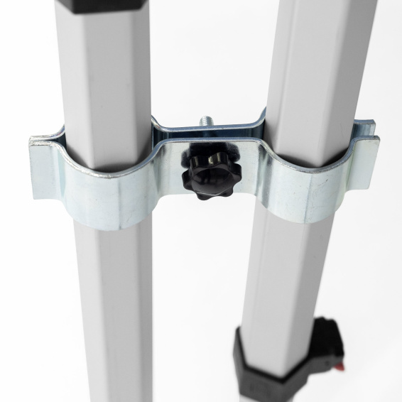 Verbindungsschelle zur Befestigung am Faltzelt