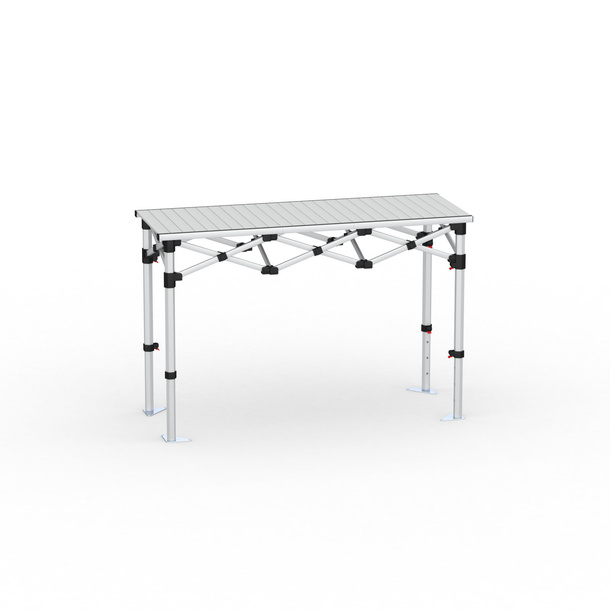 Falttisch Aluminium 150 x 55 cm