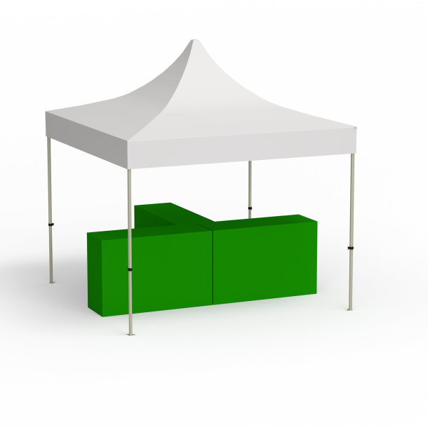 Stellvariante T-Form; Faltpavillon 3x3m 