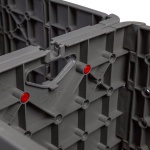 sichere Verbindung von einzelnen Flatcubes