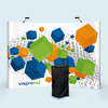 Pop Up Faltdisplay Magnet mit Transport Trolley und Beleuchtung