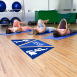 Werbeaufkleber aus Fußbodenfolie - rutschfest, kundennah, wieder ablösbar