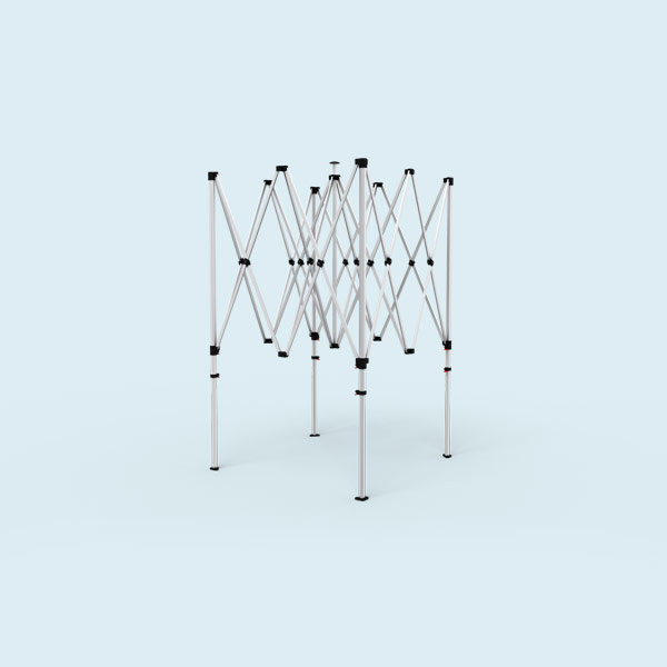 Faltpavillon / Faltzelt Gestell 3 x 3 m