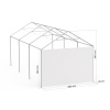 Giebelwand 3 m am Partyzelt Select 3x6 m